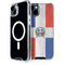 Dominican Republic Flag Distressed iPhone 14 Plus MagSafe Case