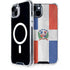 Dominican Republic Flag Distressed iPhone 15 Plus MagSafe Case