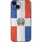 Dominican Republic Flag Distressed iPhone 14 Plus Skin