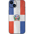 Dominican Republic Flag Distressed iPhone 15 Plus Skin