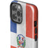 Dominican Republic Flag Distressed iPhone 14 Pro Max Impact Case