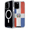 Dominican Republic Flag Distressed iPhone 14 Pro Max MagSafe Case