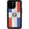 Dominican Republic Flag Distressed iPhone 14 Pro Max Waterproof Case