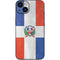 Dominican Republic Flag Distressed iPhone 14 Skin