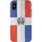 Dominican Republic Flag Distressed iPhone X Pro Case