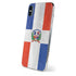 Dominican Republic Flag Distressed iPhone X Skin
