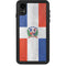 Dominican Republic Flag Distressed iPhone XR Waterproof Case