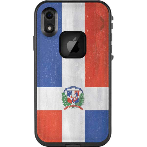 Dominican Republic Flag Distressed LifeProof Fre iPhone Skin
