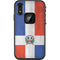 Dominican Republic Flag Distressed LifeProof Fre iPhone Skin