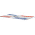 Dominican Republic Flag Distressed Magic Keyboard Skin
