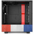 Dominican Republic Flag Distressed NZXT H510 Compact ATX Mid-Tower Case Skin