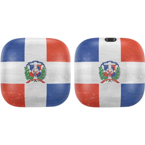 Dominican Republic Flag Distressed PowerBeats Pro Skin