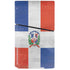 Dominican Republic Flag Distressed PS5 Slim Disk Console Skin