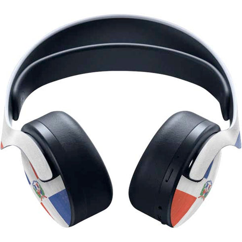 Dominican Republic Flag Distressed PULSE 3D Wireless Headset for PS5 Skin