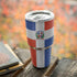 Dominican Republic Flag Distressed Yeti 30oz Rambler Tumbler Skin