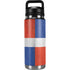 Dominican Republic Flag Distressed YETI Rambler 26oz Bottle Skin