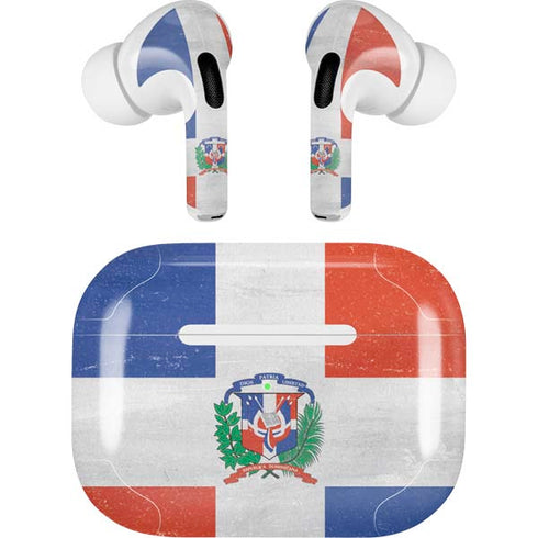 Dominican Republic Flag Faded AirPods Pro 2nd Gen Skin