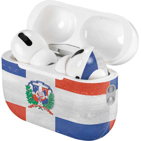 Dominican Republic Flag Faded AirPods Pro 2nd Gen Skin