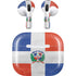 Dominican Republic Flag Faded Apple AirPods (3rd Gen 2021) Skin