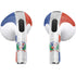 Dominican Republic Flag Faded Apple AirPods (3rd Gen 2021) Skin
