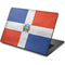 Dominican Republic Flag Faded Dell Chromebook Skin