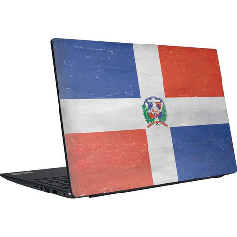 Dominican Republic Flag Faded Dell Vostro Skin