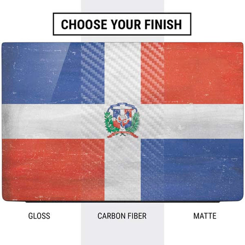 Dominican Republic Flag Faded Dell Vostro Skin
