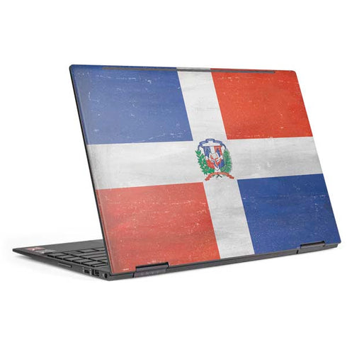 Dominican Republic Flag Faded HP Envy Skin