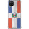 Dominican Republic Flag Faded Galaxy A12 Clear Case