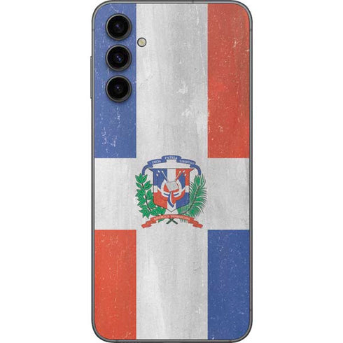 Dominican Republic Flag Faded Galaxy A14 5G Skin