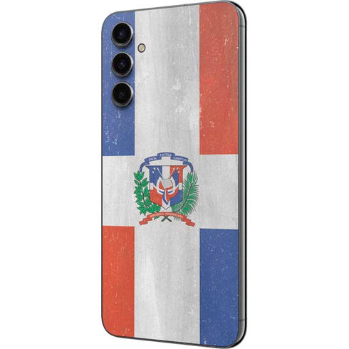 Dominican Republic Flag Faded Galaxy A14 5G Skin