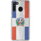 Dominican Republic Flag Faded Galaxy A21 Clear Case
