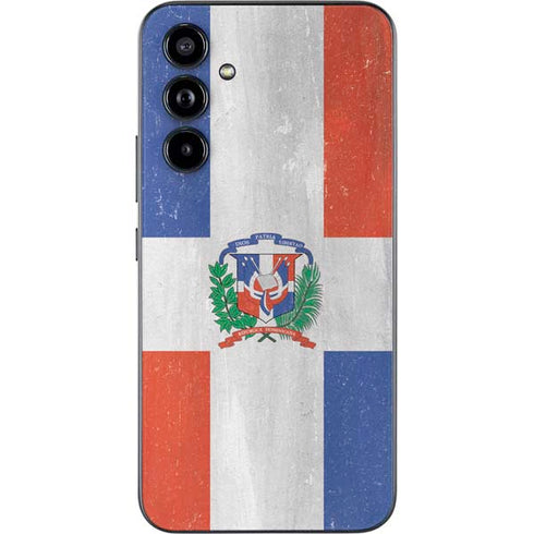 Dominican Republic Flag Faded Galaxy A54 5G Skin