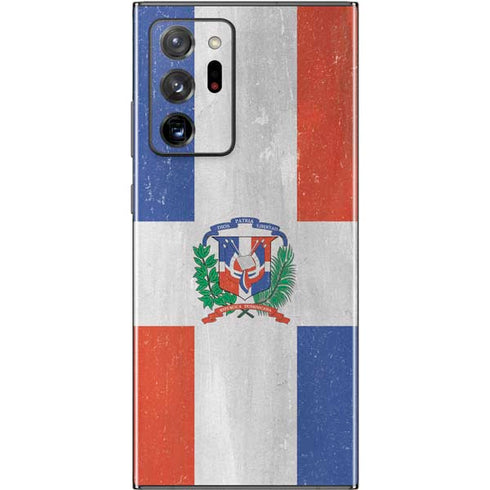 Dominican Republic Flag Faded Galaxy Note20 Ultra 5G Skin