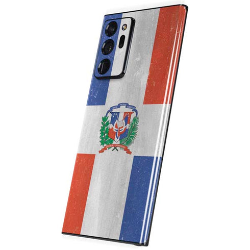 Dominican Republic Flag Faded Galaxy Note20 Ultra 5G Skin