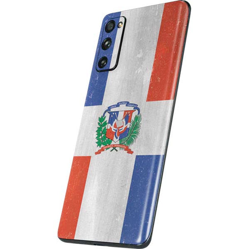 Dominican Republic Flag Faded Galaxy S20 Fan Edition Skin