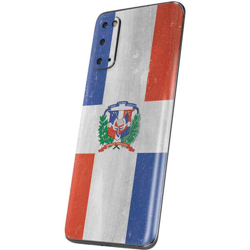 Dominican Republic Flag Faded Galaxy S20 Skin