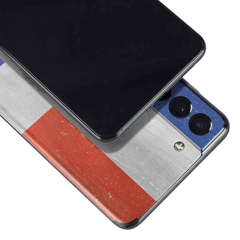 Dominican Republic Flag Faded Galaxy S21 5G Skin