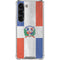 Dominican Republic Flag Faded Galaxy S23 Clear Case
