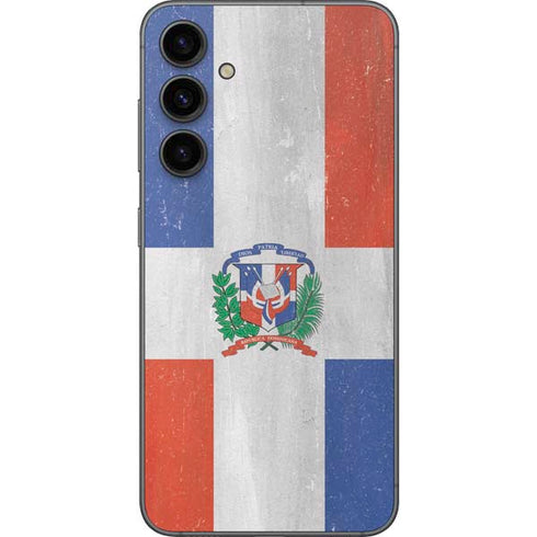 Dominican Republic Flag Faded Galaxy S23 FE Skin