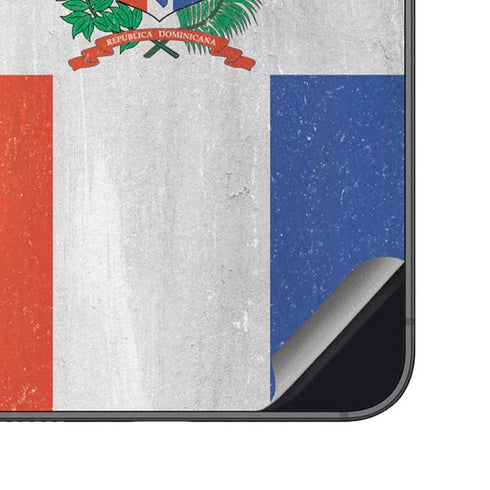 Dominican Republic Flag Faded Galaxy S23 FE Skin