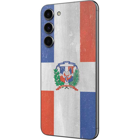Dominican Republic Flag Faded Galaxy S23 Plus Skin