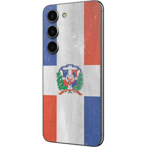 Dominican Republic Flag Faded Galaxy S23 Skin