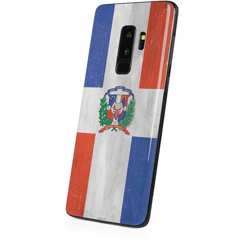 Dominican Republic Flag Faded Galaxy S9 Plus Skin