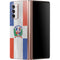 Dominican Republic Flag Faded Galaxy Z Fold2 5G Skin