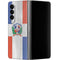 Dominican Republic Flag Faded Galaxy Z Fold4 5G Skin