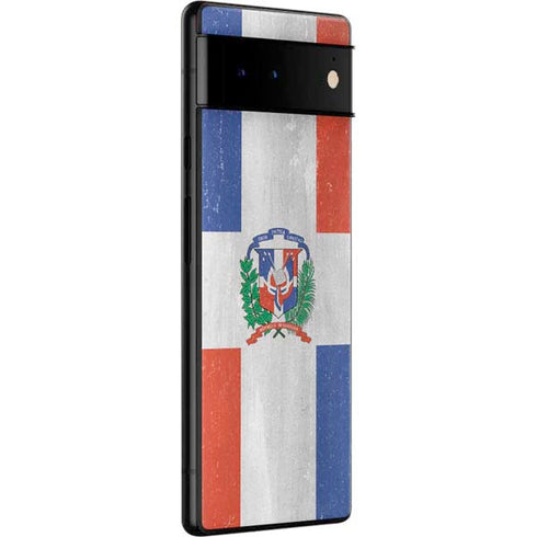 Dominican Republic Flag Faded Google Pixel 6 Pro Skin
