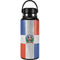 Dominican Republic Flag Faded Hydro Flask 32oz Wide Mouth Skin