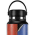 Dominican Republic Flag Faded Hydro Flask 32oz Wide Mouth Skin
