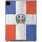 Dominican Republic Flag Faded iPad Pro 12.9in (2020) Clear Case